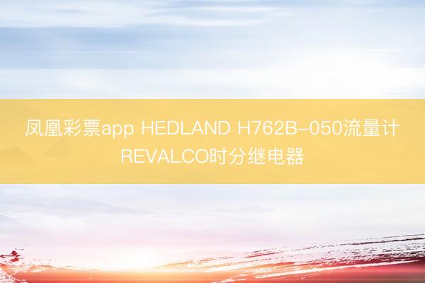 凤凰彩票app HEDLAND H762B-050流量计REVALCO时分继电器